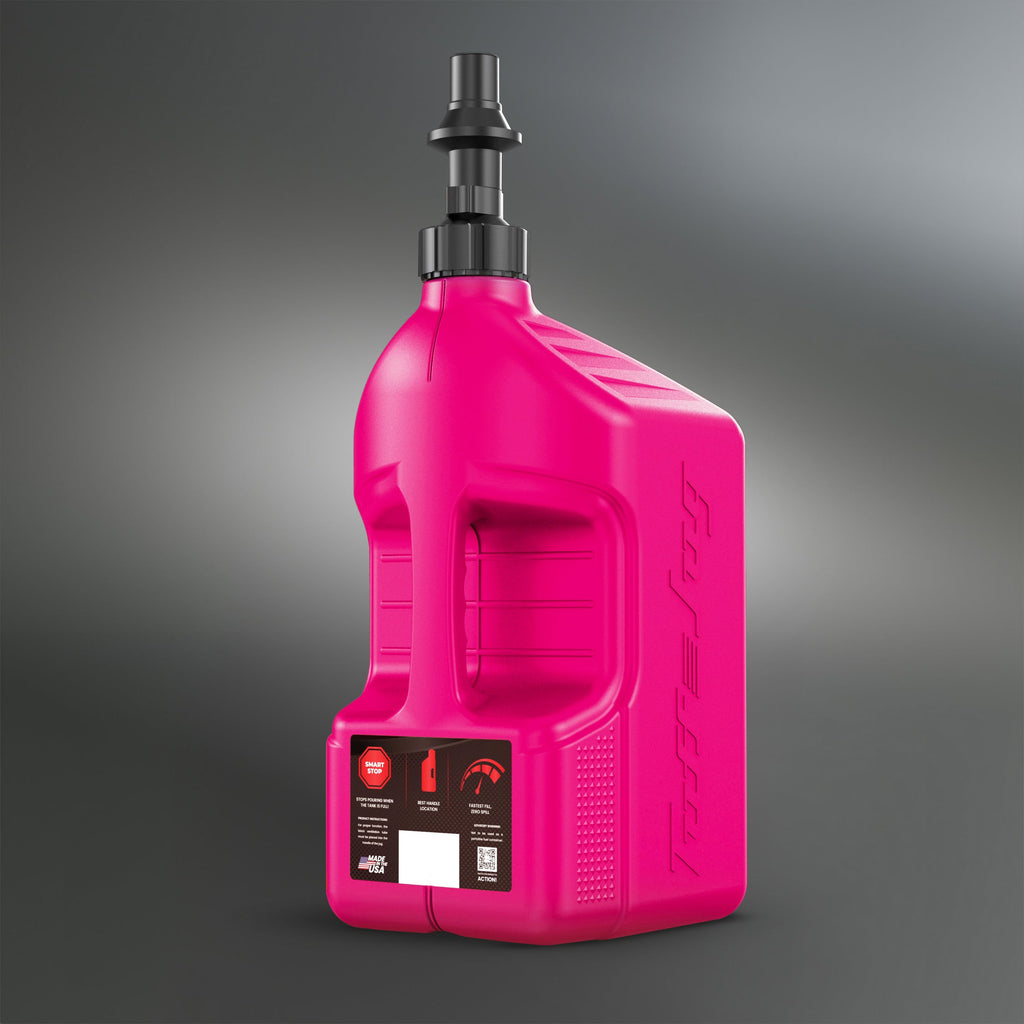 Tuff Jug 5 Gallon Auto-Stop Utility Jug | Fast Fill Racing & Utility Container
