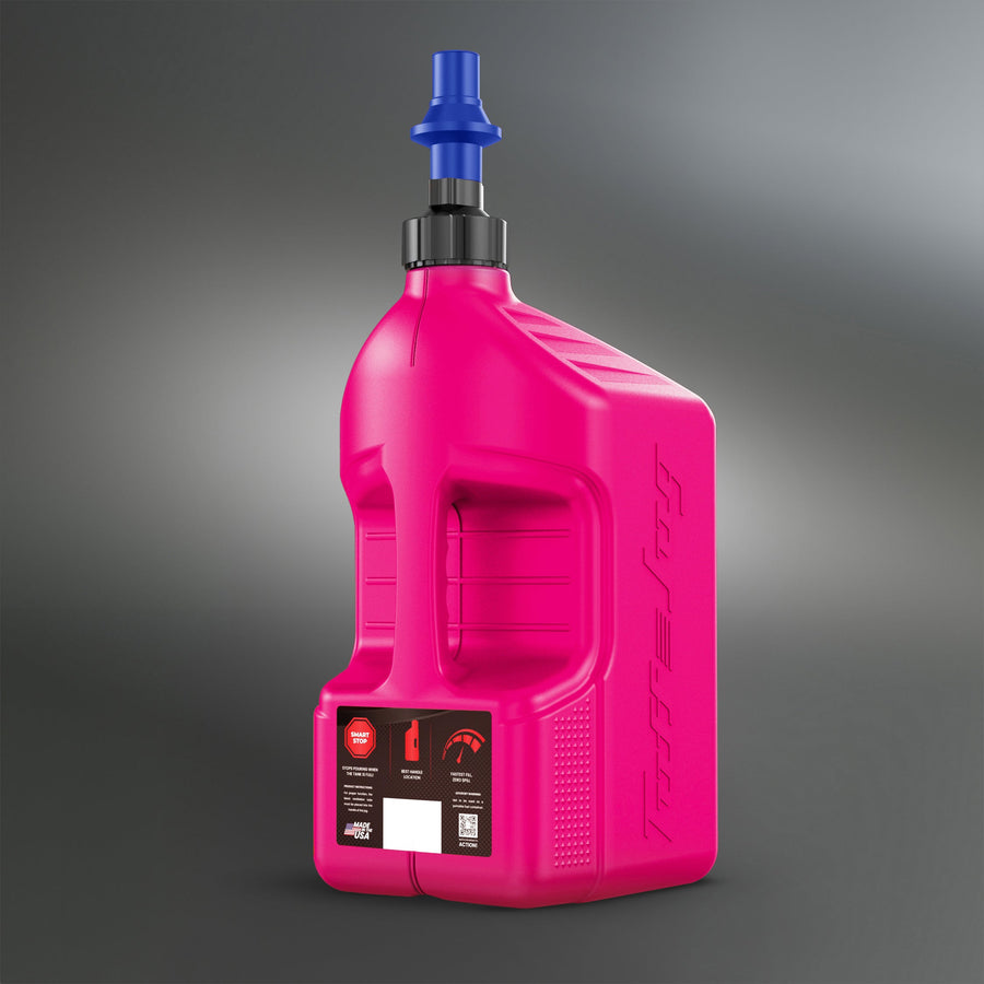 Tuff Jug 5 Gallon Auto-Stop Utility Jug | Fast Fill Racing & Utility Container
