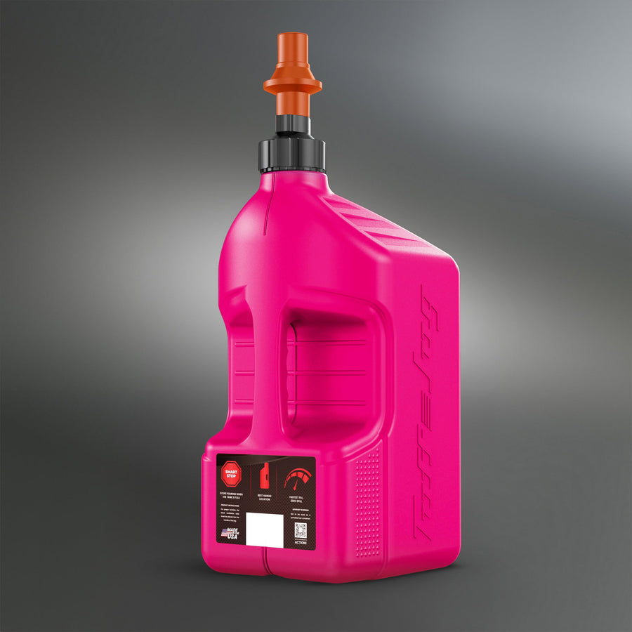 Tuff Jug 5 Gallon Auto-Stop Utility Jug | Fast Fill Racing & Utility Container