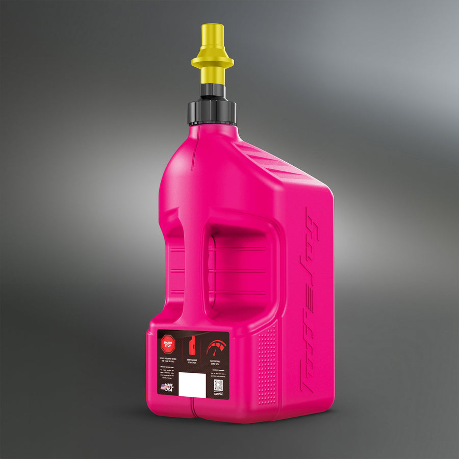 Tuff Jug 5 Gallon Auto-Stop Utility Jug | Fast Fill Racing & Utility Container