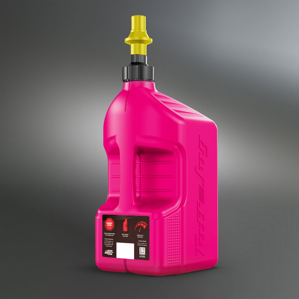 Tuff Jug 5 Gallon Auto-Stop Utility Jug | Fast Fill Racing & Utility Container