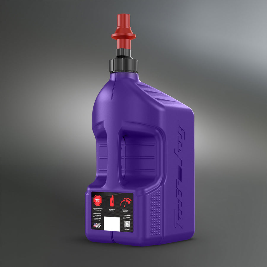 Tuff Jug 5 Gallon Auto-Stop Utility Jug | Fast Fill Racing & Utility Container
