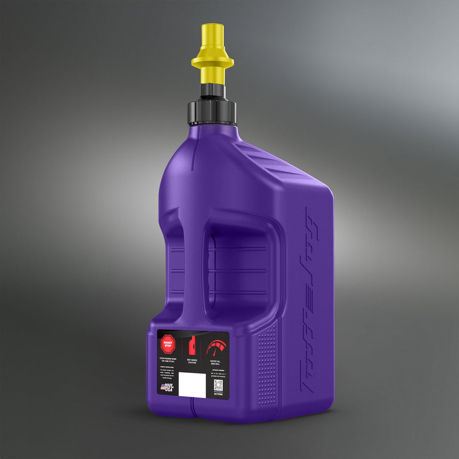 Tuff Jug 5 Gallon Auto-Stop Utility Jug | Fast Fill Racing & Utility Container