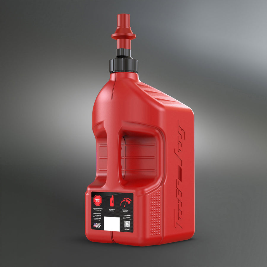 Tuff Jug 5 Gallon Auto-Stop Utility Jug | Fast Fill Racing & Utility Container