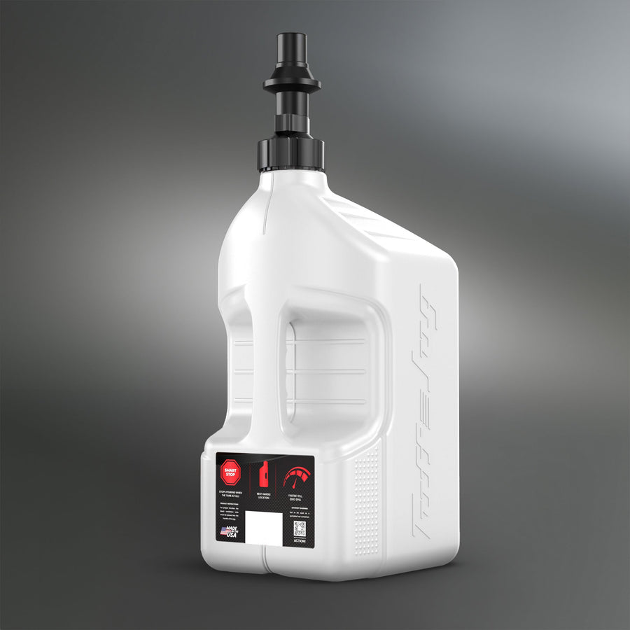 Tuff Jug 5 Gallon Auto-Stop Utility Jug | Fast Fill Racing & Utility Container