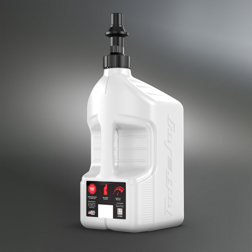 Tuff Jug 5 Gallon Auto-Stop Utility Jug | Fast Fill Racing & Utility Container