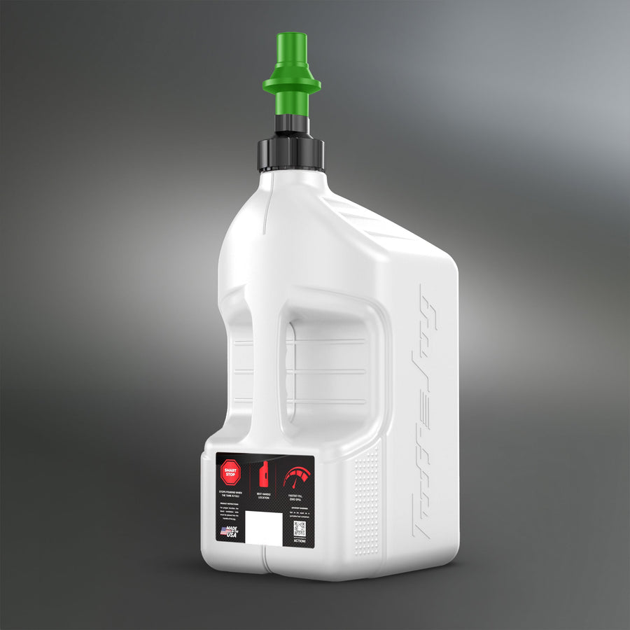 Tuff Jug 5 Gallon Auto-Stop Utility Jug | Fast Fill Racing & Utility Container