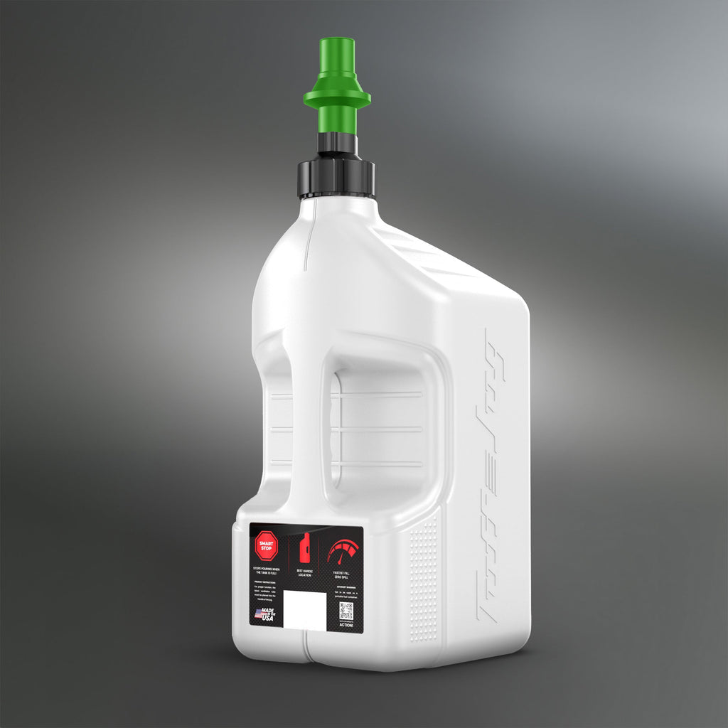 Tuff Jug 5 Gallon Auto-Stop Utility Jug | Fast Fill Racing & Utility Container