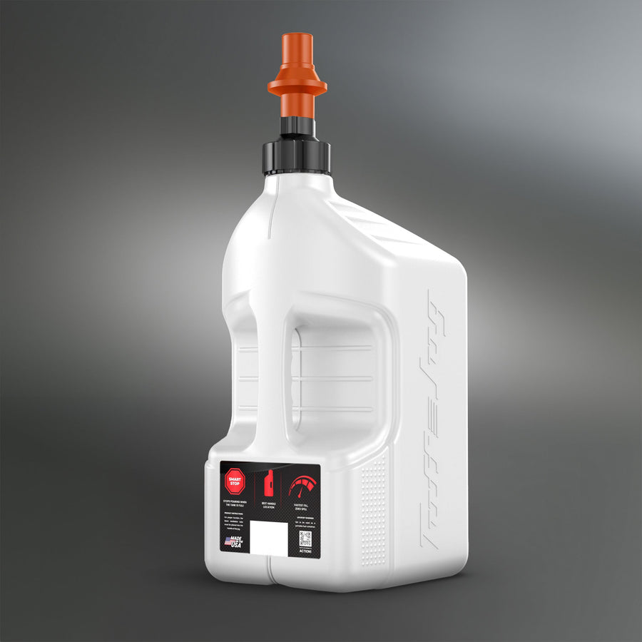 Tuff Jug 5 Gallon Auto-Stop Utility Jug | Fast Fill Racing & Utility Container