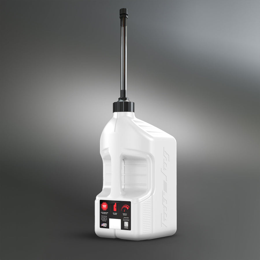 Tuff Jug 5 Gallon Auto-Stop Utility Jug | Fast Fill Racing & Utility Container