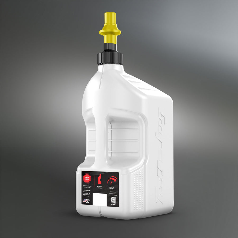 Tuff Jug 5 Gallon Auto-Stop Utility Jug | Fast Fill Racing & Utility Container