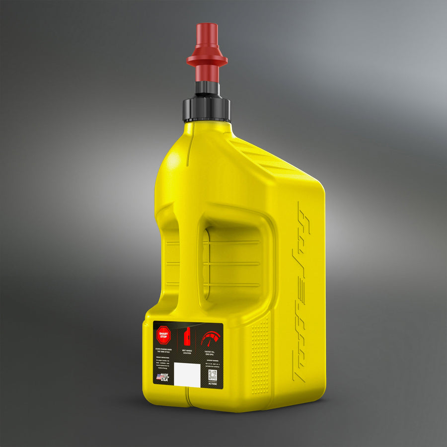Tuff Jug 5 Gallon Auto-Stop Utility Jug | Fast Fill Racing & Utility Container