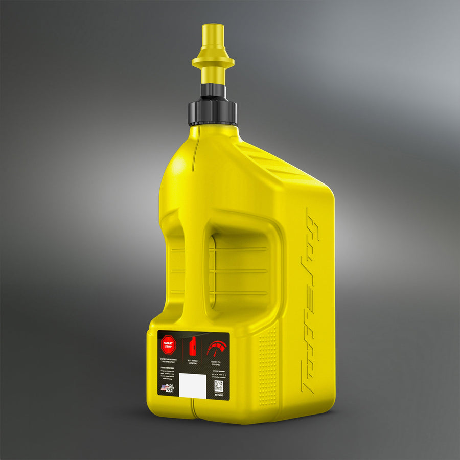 Tuff Jug 5 Gallon Auto-Stop Utility Jug | Fast Fill Racing & Utility Container