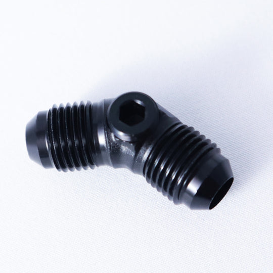 45 degree adapter with port (Large)