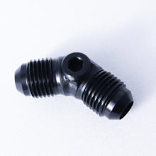 45 degree adapter with port (Large)