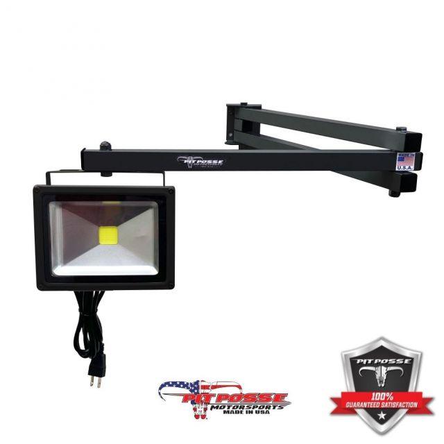 Pit Posse Flip Out Light Black - Lee Motorsports
