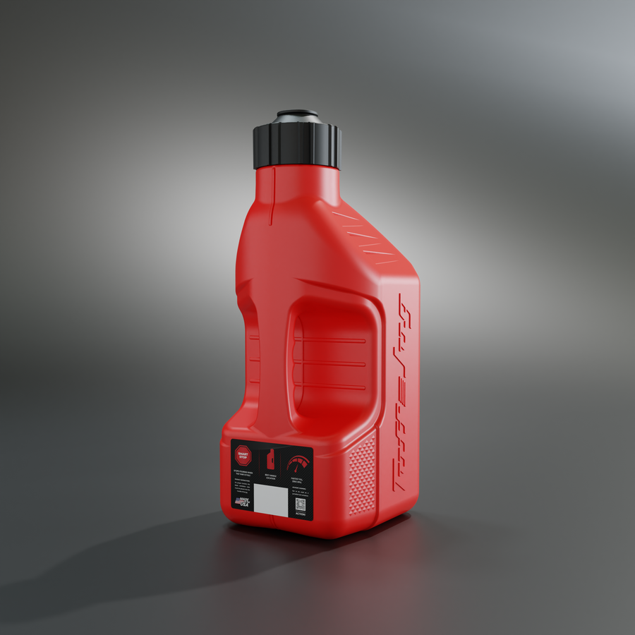 Tuff Jug 1.25 Gallon Auto-Stop Utility Jug - Spill-Free Fast Fill Container