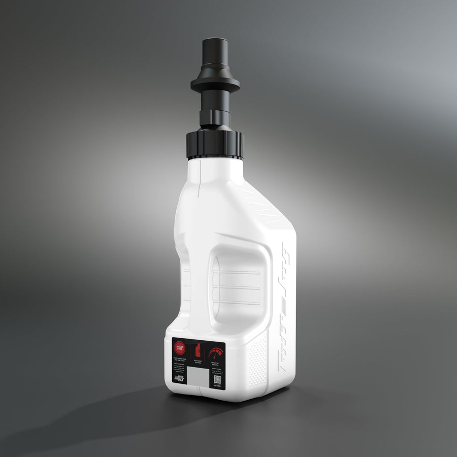 Tuff Jug 1.25 Gallon Auto-Stop Utility Jug - Spill-Free Fast Fill Container
