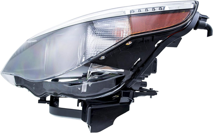 HELLA 008673111 Driver Side Headlight Assembly – BMW 5 Series E60/E62 (2003–2007, Halogen)