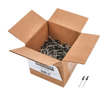 Load image into Gallery viewer, 1/8in Alum Rivet Black 500pk 1/8in-1/4in