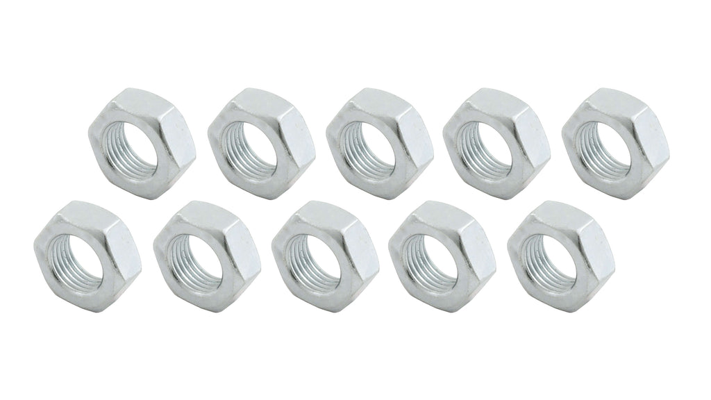 7/16-20 RH Steel Jam Nuts 10pk