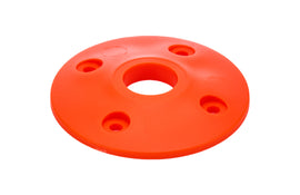 Scuff Plate Plastic Fluorescent Orange 4pk