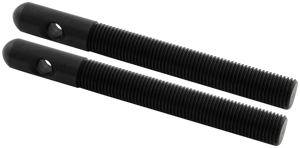 Aluminum Hood Pins 3/8in Black 2pk