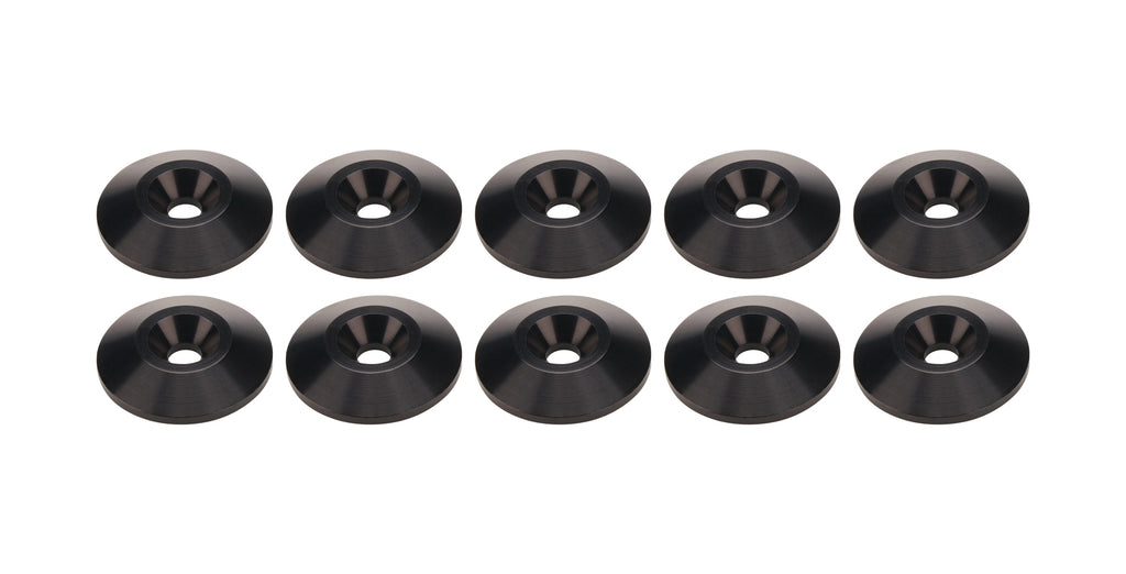 Countersunk Washer Black #10 10pk