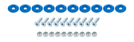 Countersunk Bolt Kit Blue 10pk