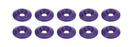 Countersunk Washer Purple 10pk