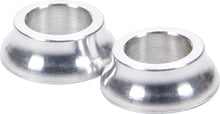 Load image into Gallery viewer, Tapered Spacers Aluminum 3/8in ID 1/4in Long