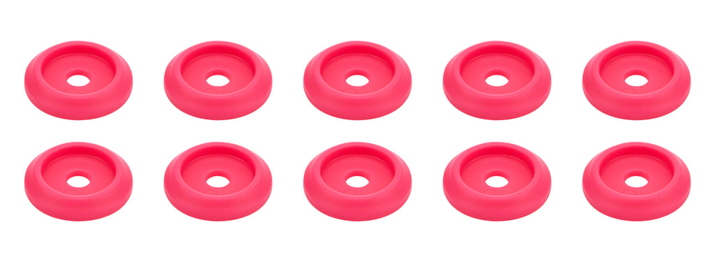 Body Bolt Washer Plastic Pink 10pk