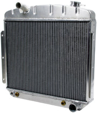 Load image into Gallery viewer, Radiator 1957 Chevy 6cyl w/ Trans Cooler