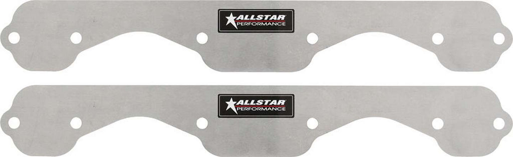 Exhaust Block Off Plates SBC Standard Aluminum