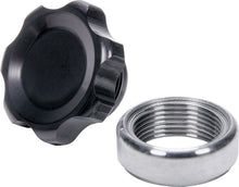 Load image into Gallery viewer, Filler Cap Black with Weld-In Steel Bung Small