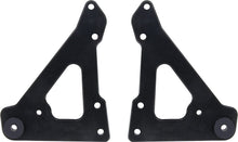 Load image into Gallery viewer, Front Engine Plate 2pc w/ Bushings Black