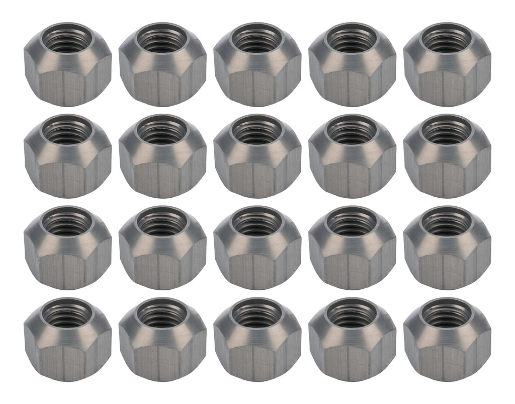 Lug Nuts 5/8-11 Alum HC Dbl Chamfer 20pk