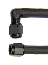 Load image into Gallery viewer, Coated Braided Line 24in #4 Hose -4 90 Deg/-4 Str