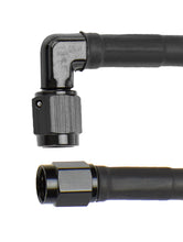 Load image into Gallery viewer, Coated Braided Line 24in #3 Hose -3 90 Deg/-3 Str