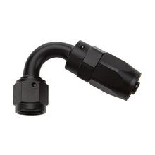 Load image into Gallery viewer, Reusable Hose End Black 120 Deg Elbow -10