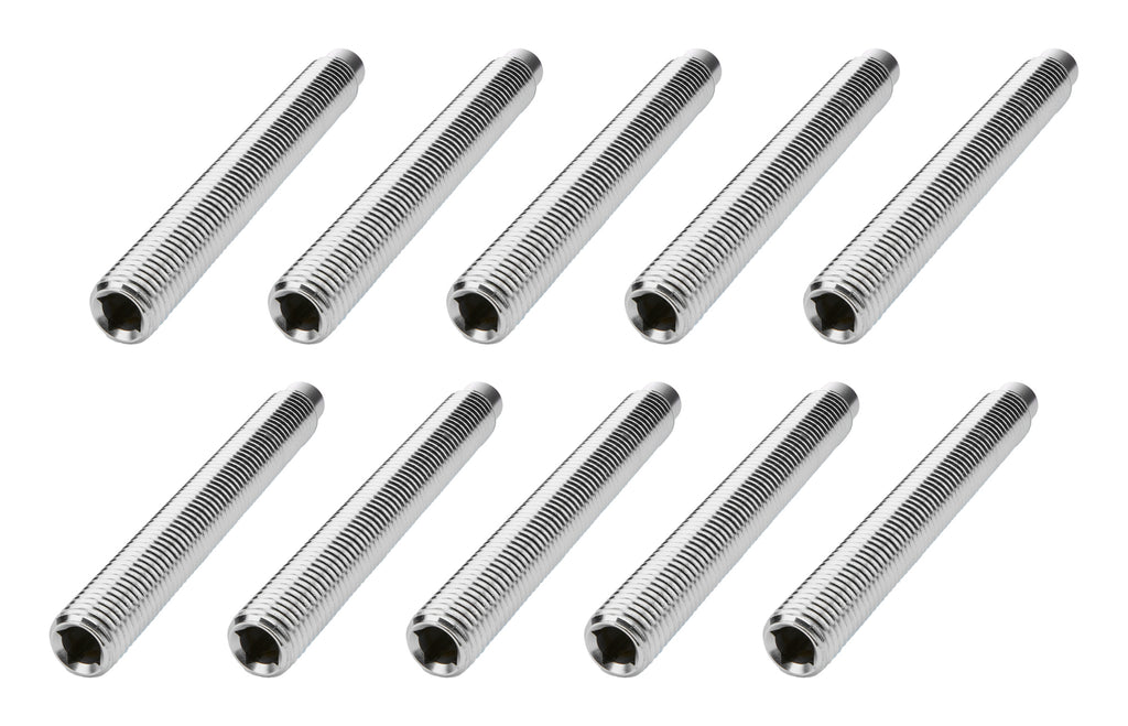 Jack Bolt Steel 8in Coarse Thread 10pk