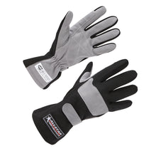 Load image into Gallery viewer, Driving Gloves SFI 3.3/1 S/L Black/Gray Small