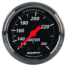 Load image into Gallery viewer, 2-1/16 D/B Water Temp Gauge 120-240 Degrees