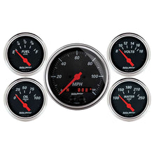 Load image into Gallery viewer, Designer Black Gauge Kit w/GPS Speedo