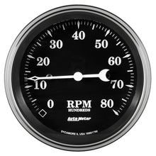Load image into Gallery viewer, 3-3/8 Tachometer 8000 RPM Old Tyme In-Dash