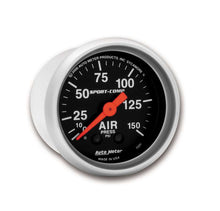 Load image into Gallery viewer, 2-1/16in S/C Air Press. Gauge 0-150psi