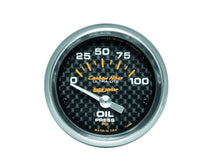 Load image into Gallery viewer, C/F 2-1/16in Oil Pressure Gauge 0-100PSI