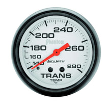 Load image into Gallery viewer, 2-5/8in Phantom Trans. Temp. Gauge 140-280