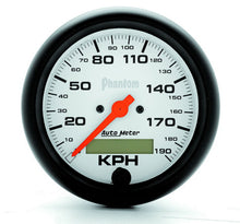 Load image into Gallery viewer, 3-3/8 Phantom Speedo - Metric 190KPH
