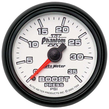 Load image into Gallery viewer, 2-1/16in P/S II Boost Gauge 0-35psi